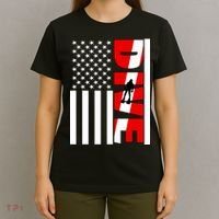 Diver American Flag T-Shirt thumb 4