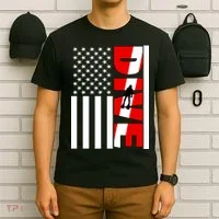 Diver American Flag T-Shirt thumb 6