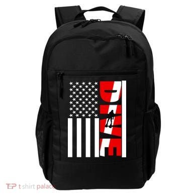 Diver American Flag Backpack