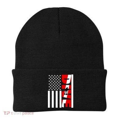 Diver American Flag Beanie