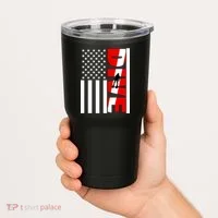 Diver American Flag Tumbler thumb 2