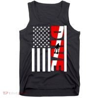 Diver American Flag Tank Top thumb 0