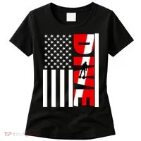 Diver American Flag Women's T-Shirt thumb 0