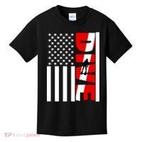 Diver American Flag Kids T-Shirt thumb 0