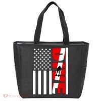 Diver American Flag Tote Bag thumb 0