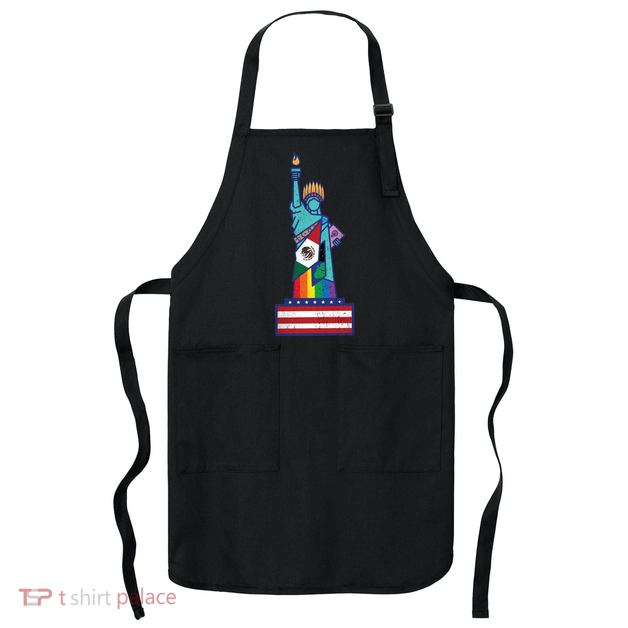 Diverse Statue Of Liberty Apron