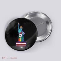 Diverse Statue Of Liberty Button thumb 0