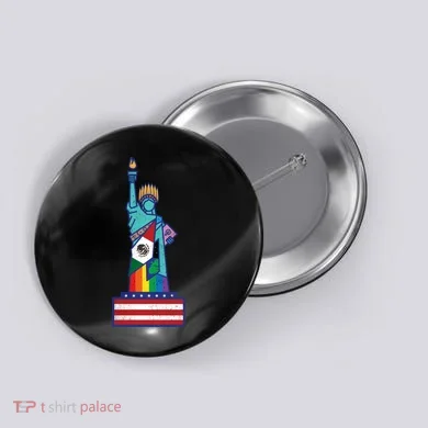 Diverse Statue Of Liberty Button
