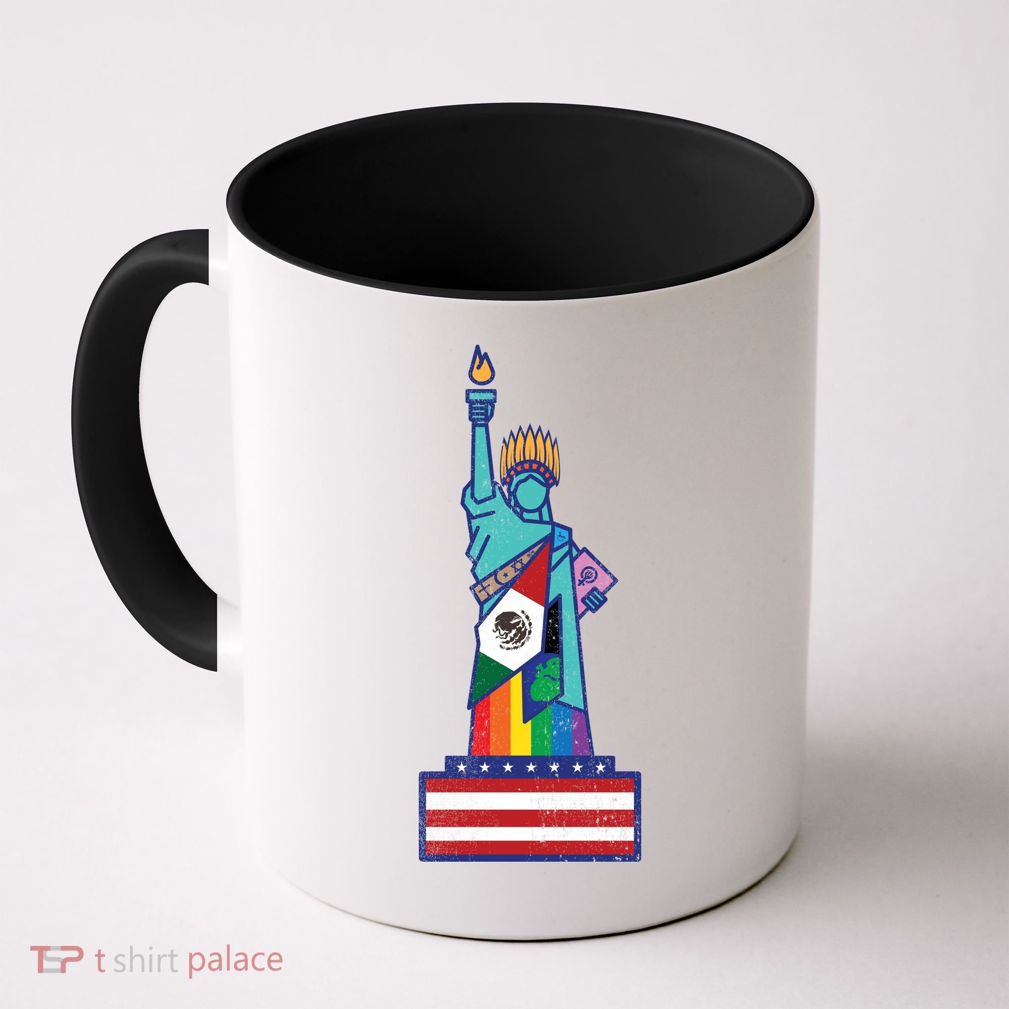 Diverse Statue Of Liberty Coffee Mug