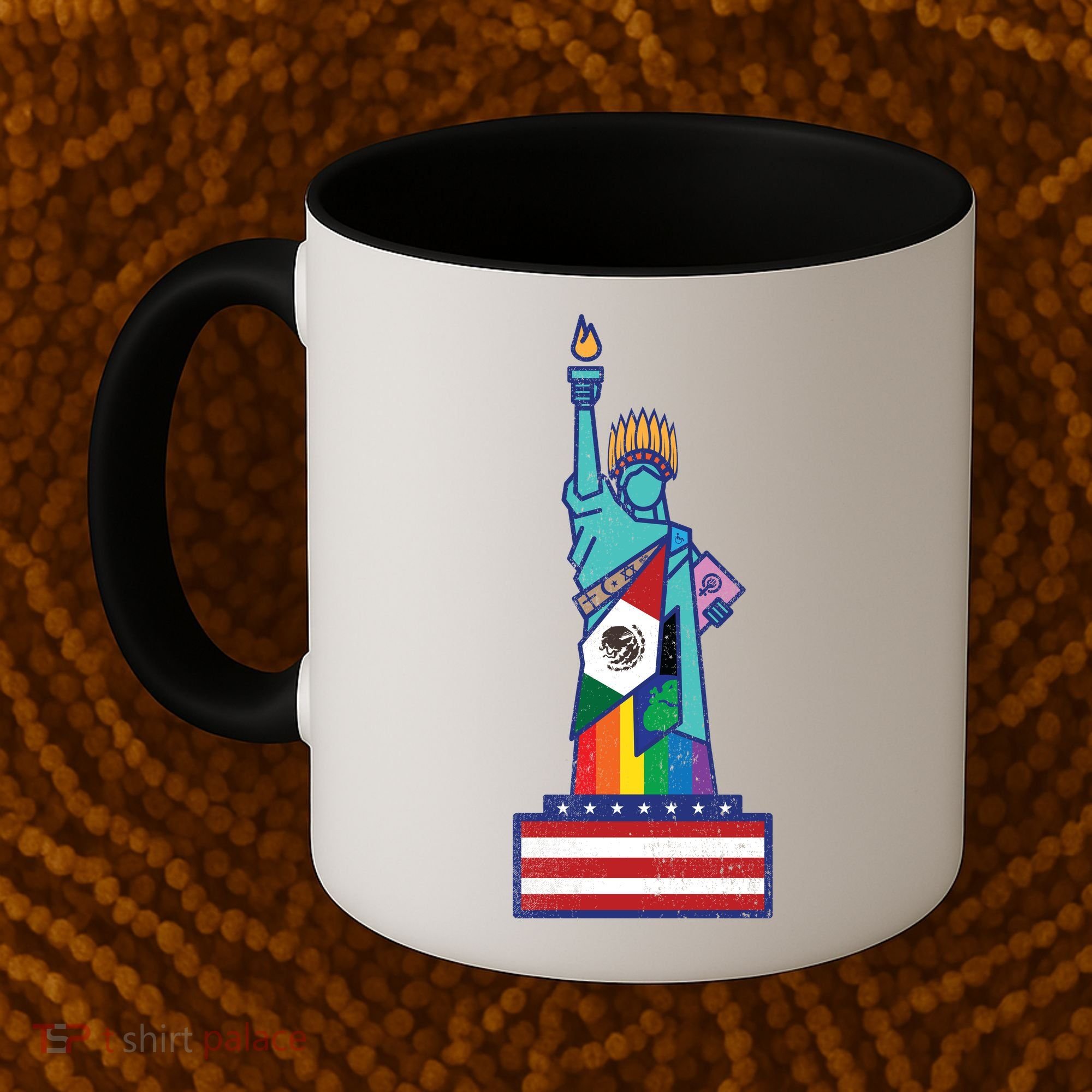Diverse Statue Of Liberty Coffee Mug