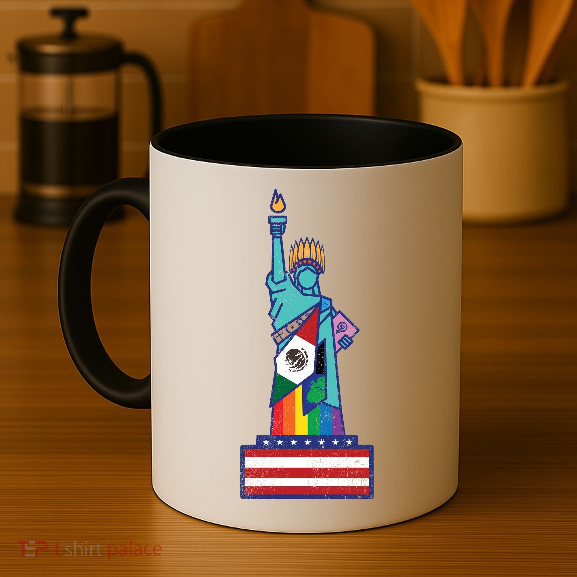 Diverse Statue Of Liberty Coffee Mug