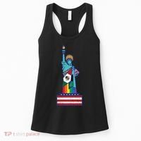 Diverse Statue Of Liberty Women's Tank Top thumb 0