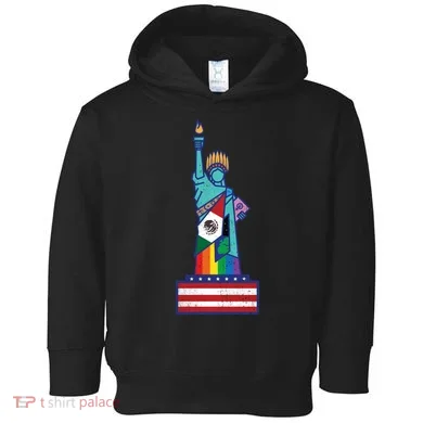 Diverse Statue Of Liberty Toddler Hoodie