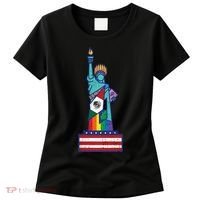 Diverse Statue Of Liberty Women's T-Shirt thumb 0