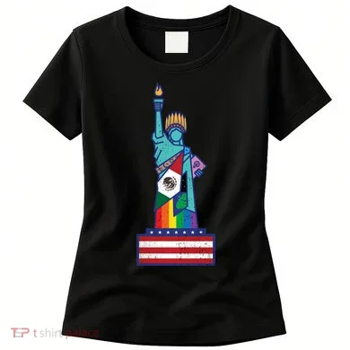 Diverse Statue Of Liberty Women's T-Shirt
