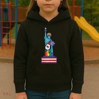 Diverse Statue Of Liberty Kids Hoodie thumb 3