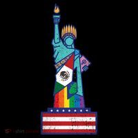 Diverse Statue Of Liberty Kids Long Sleeve Shirt thumb 2