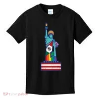 Diverse Statue Of Liberty Kids T-Shirt thumb 0