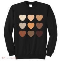 Diversity Skintones Hearts  Sweatshirt thumb 0