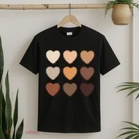 Diversity Skintones Hearts  T-Shirt thumb 2