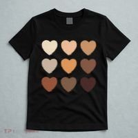 Diversity Skintones Hearts  T-Shirt thumb 5