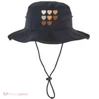 Diversity Skintones Hearts  Bucket Hat thumb 0