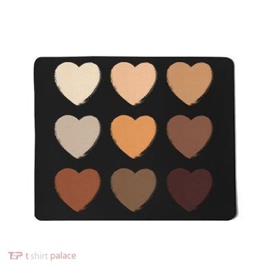 Diversity Skintones Hearts  Mousepad