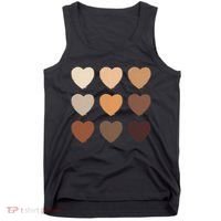 Diversity Skintones Hearts  Tank Top thumb 0