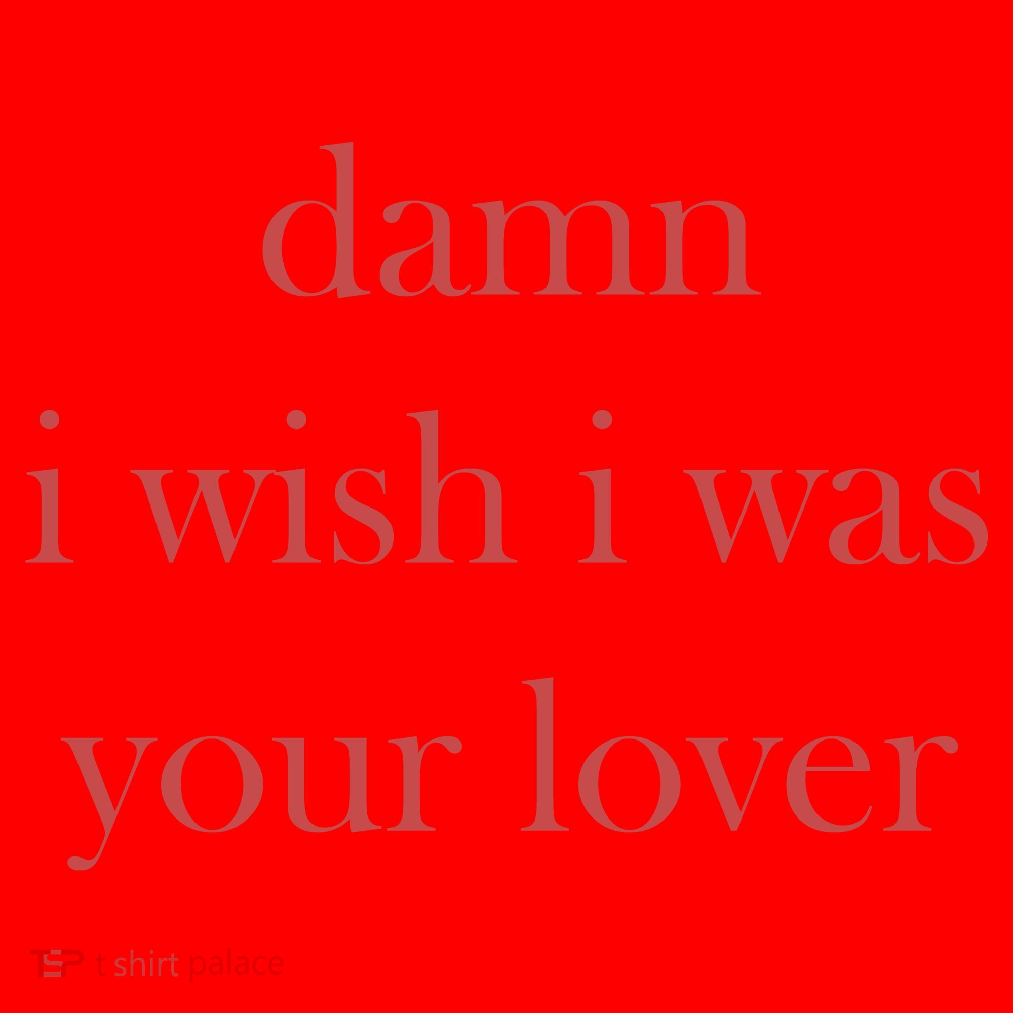 Damn I Wish I Was Your Lover Santa Hat