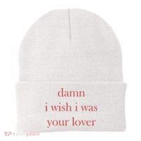 Damn I Wish I Was Your Lover Beanie thumb 0