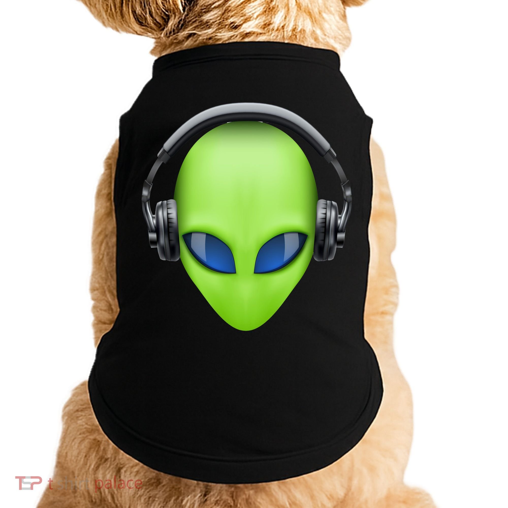 DJ Alien Headphones Doggie Tank