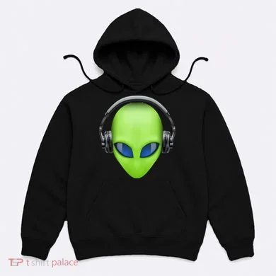 DJ Alien Headphones Hoodie