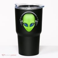 DJ Alien Headphones Tumbler thumb 0