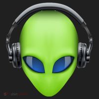 DJ Alien Headphones Tumbler thumb 3