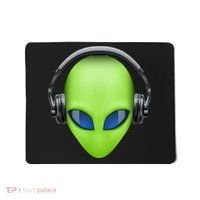 DJ Alien Headphones Mousepad thumb 0