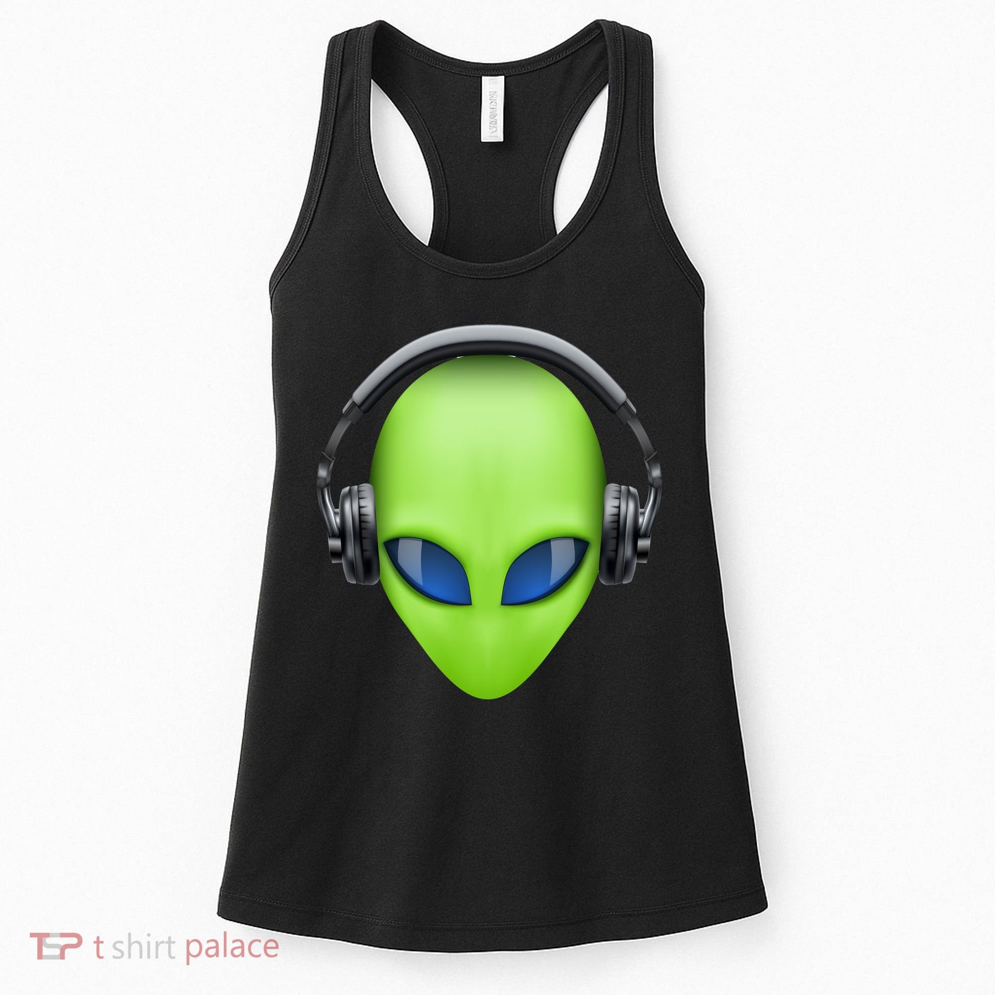 DJ Alien Headphones Women's Tank Top