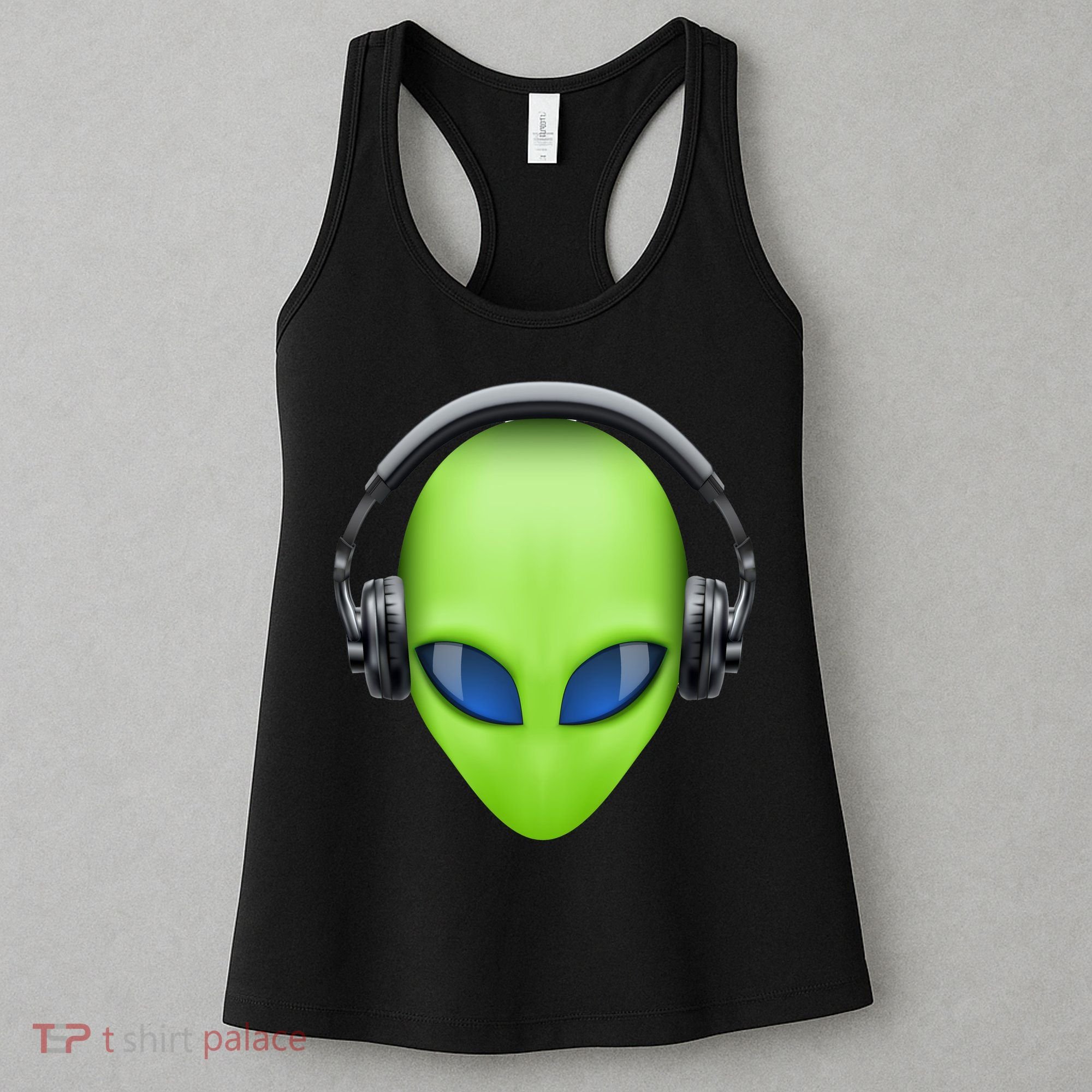 DJ Alien Headphones Women's Tank Top