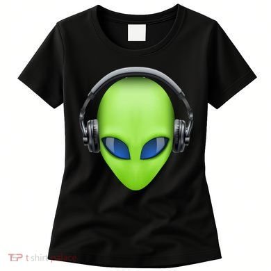 DJ Alien Headphones Women's T-Shirt