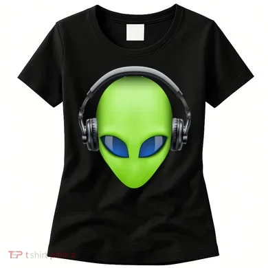 DJ Alien Headphones Women's T-Shirt