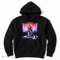 DJ Cat Turntable Mixer Hoodie thumb 0