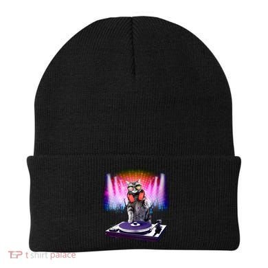 DJ Cat Turntable Mixer Beanie
