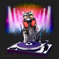 DJ Cat Turntable Mixer Beanie thumb 2