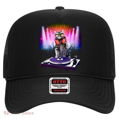 DJ Cat Turntable Mixer Hat