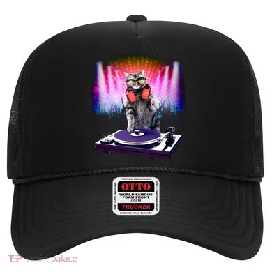 DJ Cat Turntable Mixer Hat