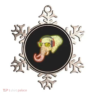 DJ Elephant Ornament