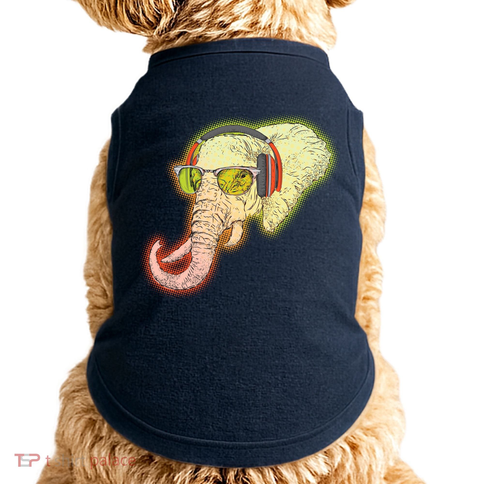 DJ Elephant Doggie Tank