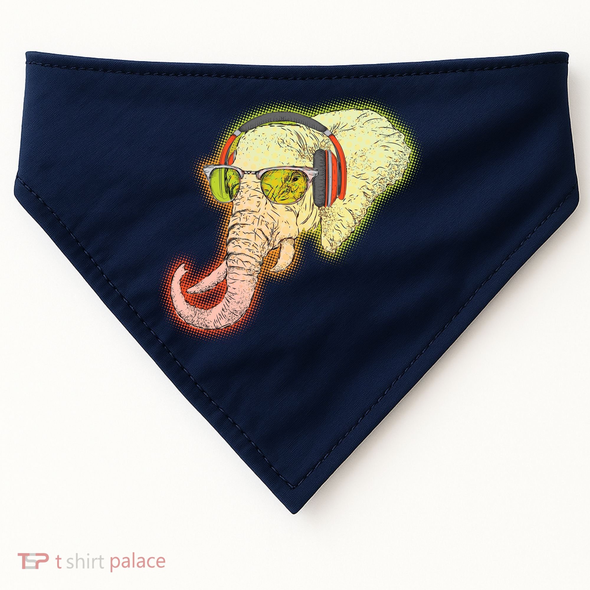 DJ Elephant USA-Made Doggie Bandana