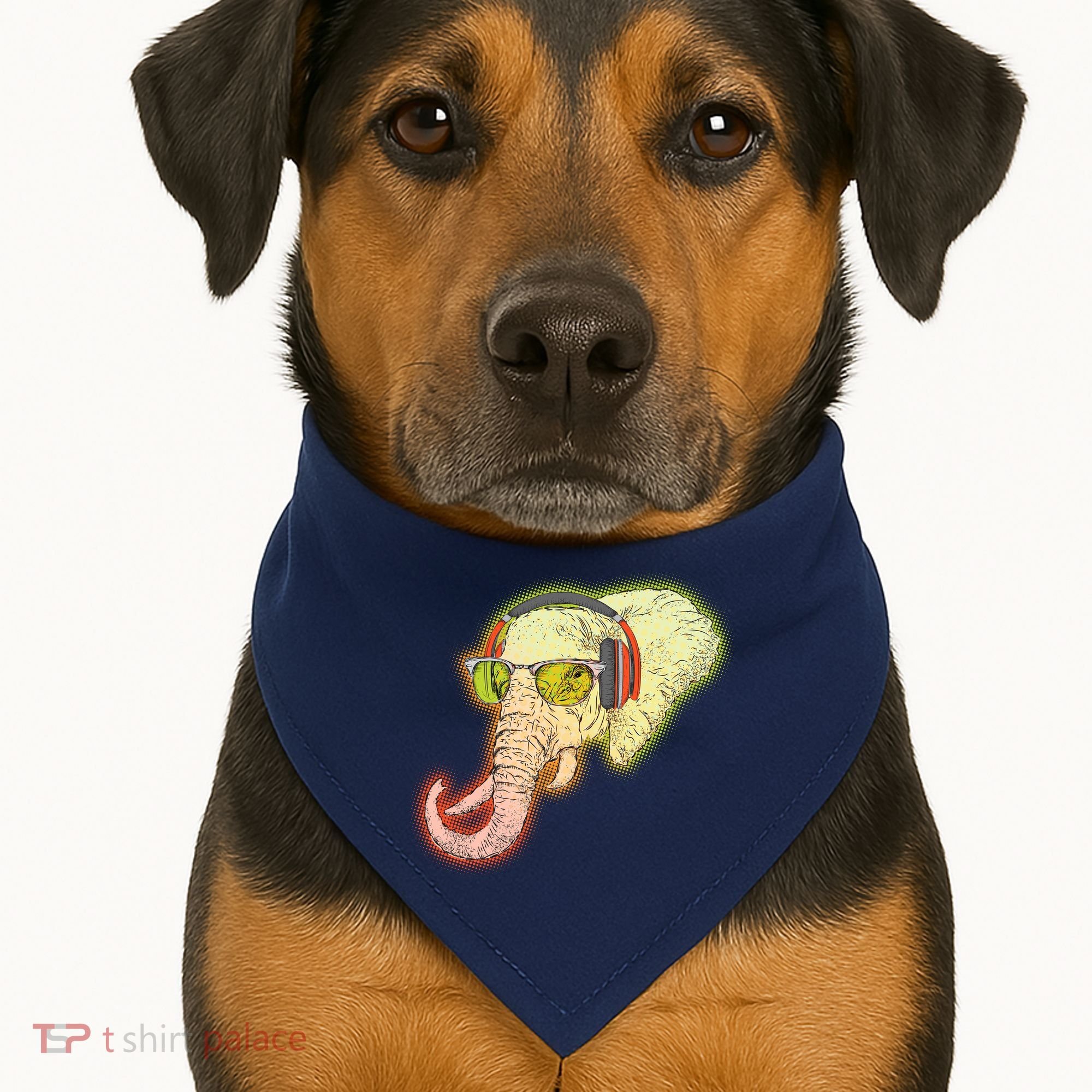 DJ Elephant USA-Made Doggie Bandana