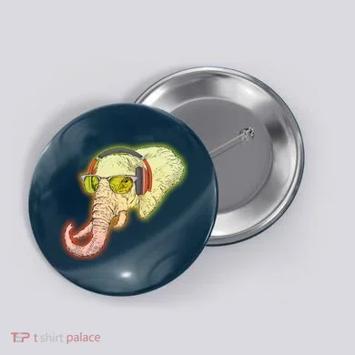 DJ Elephant Button