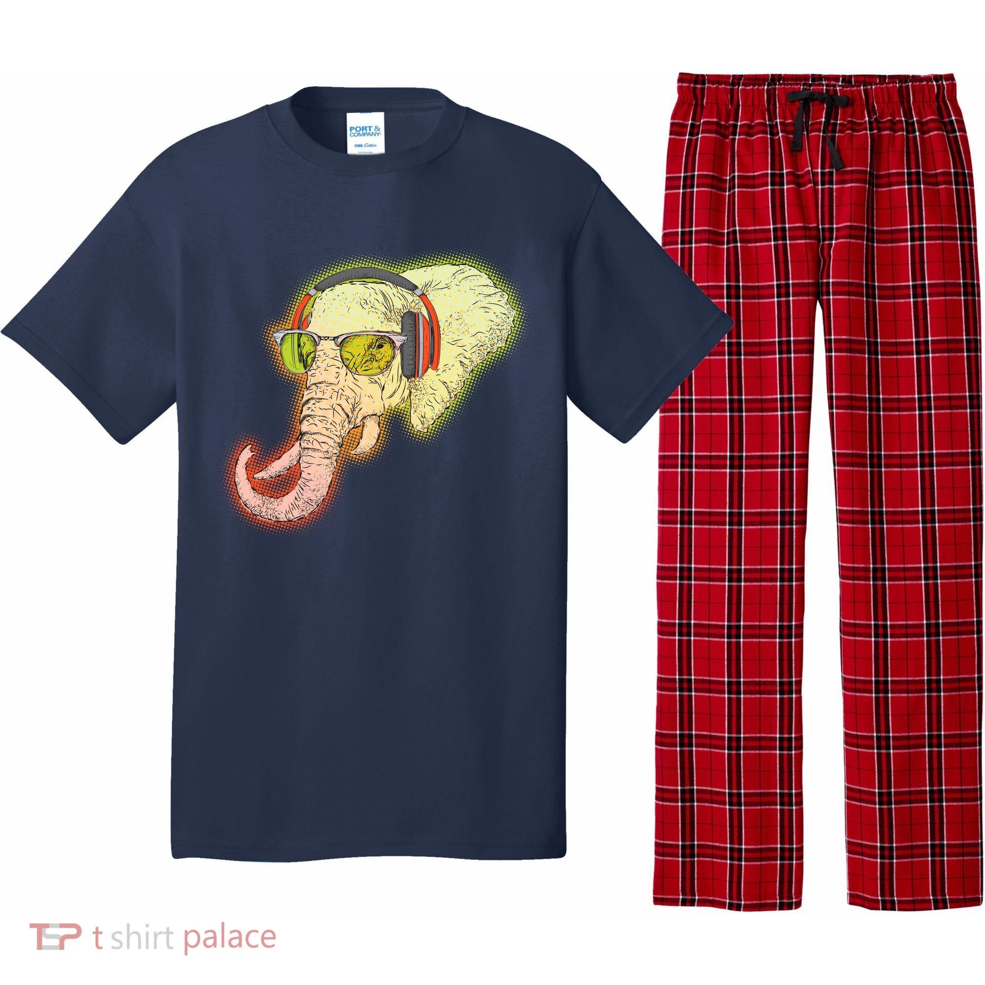 DJ Elephant Pajama Set